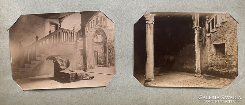 44 original Venetian photographs from 1889