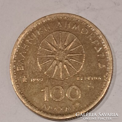 1992. Greece 100 drachmas (288)