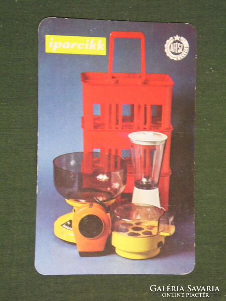 Card calendar, afés industrial goods store specialist shops, 1985, (2)