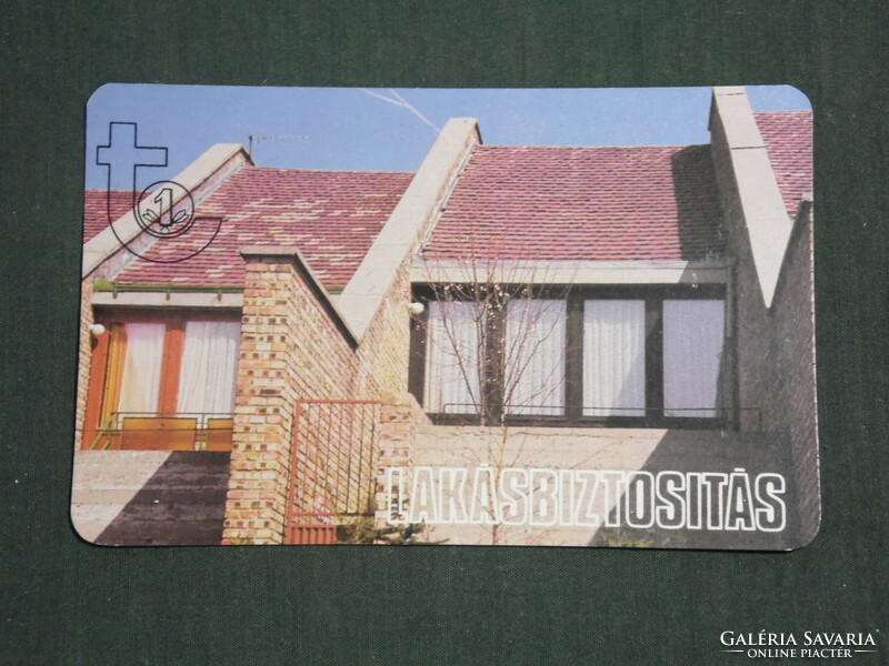 Card calendar, savings association, housing insurance, 1984, (2)