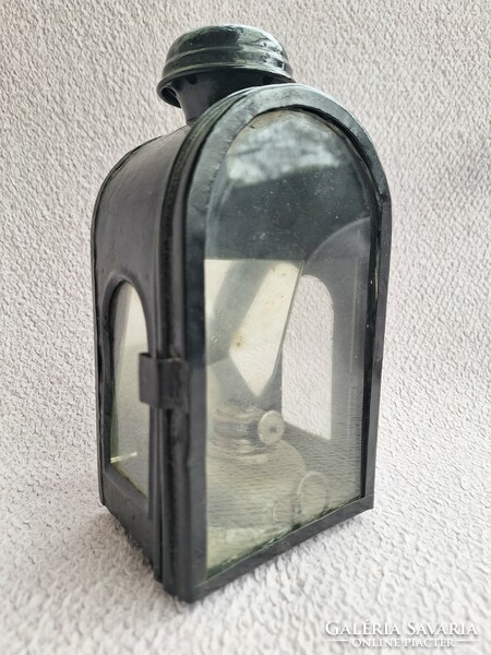 Antique railway bakter lamp petroleum storm lantern