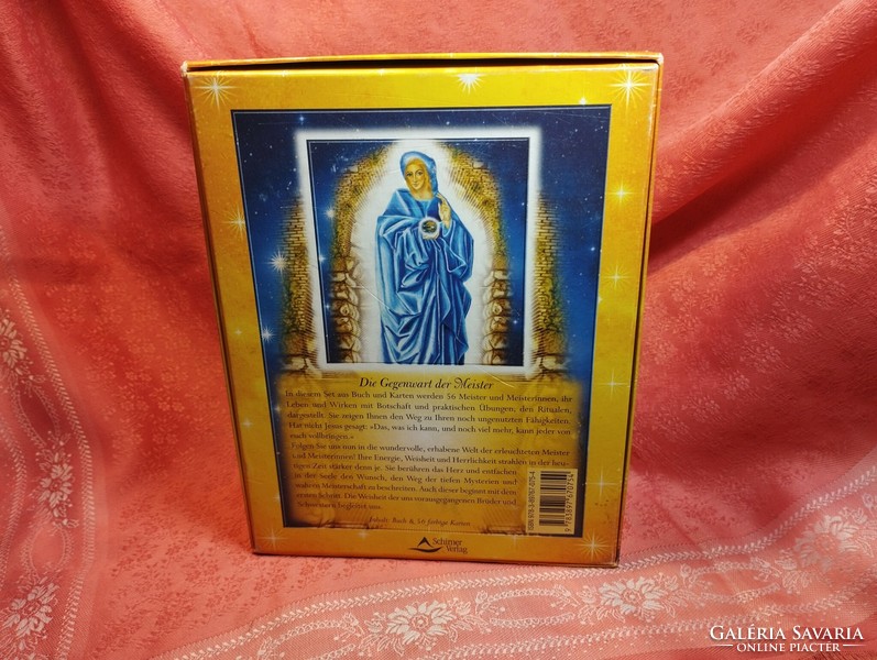 56 Flat master card, divination card, guide card with book