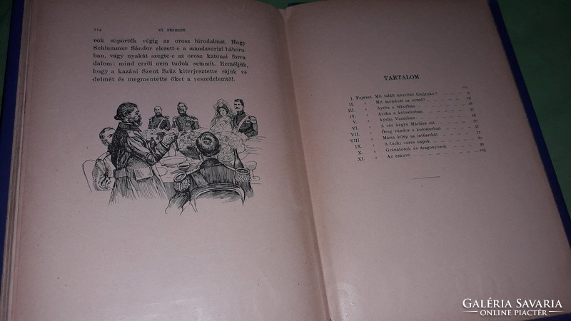 1908. Rákosi Viktor: Kexholmi Mária REGÉNYES TÖRTÉNET könyv a képek szerint LAMPEL