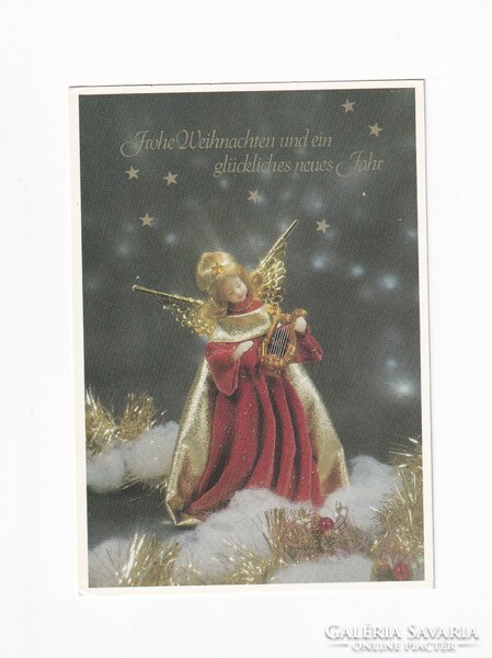 K:040 Karácsonyi képeslap Angyal