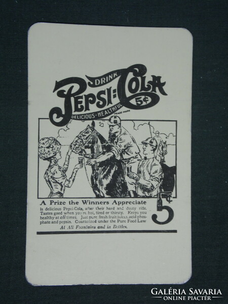 Card calendar, Pepsi soft drink, Pécs brewery, brewery, graphic designer, advertising poster, 1985, (2)