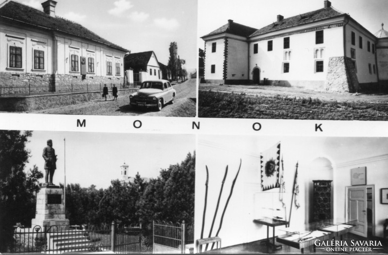 B - 088  Posta tiszta magyar városok, Monok