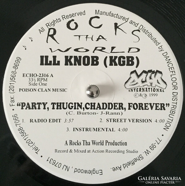 Ill knob - party, thugin, chadder, forever (12