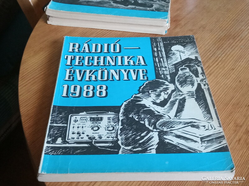 A Rádiótechnika évkönyve 1988 4000ft óbuda személyesen óbudán
