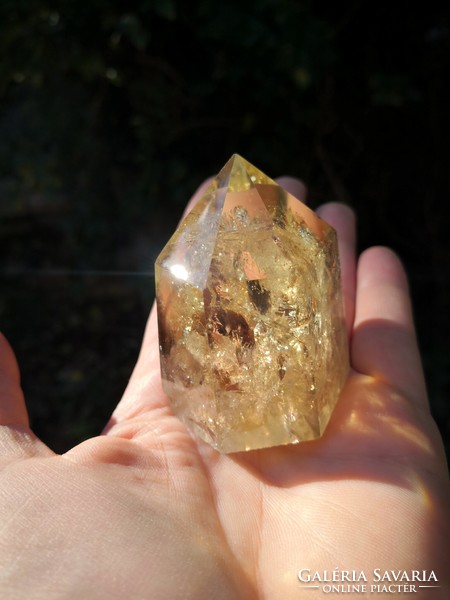 Beautiful citrine crystal, mineral