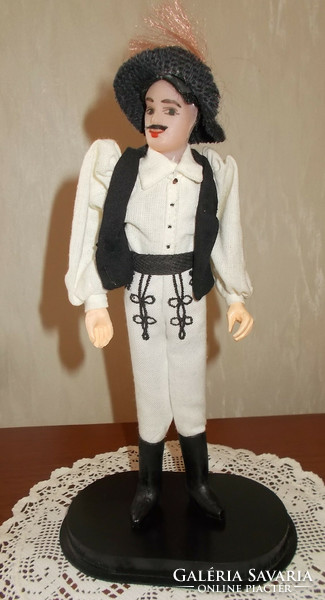 New, folk costume doll, figure, ornament. 25 Cm