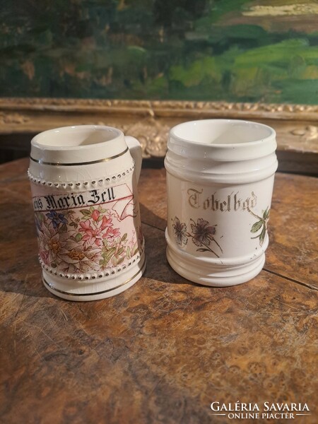 Mini commemorative jars from the beginning of the 20th century