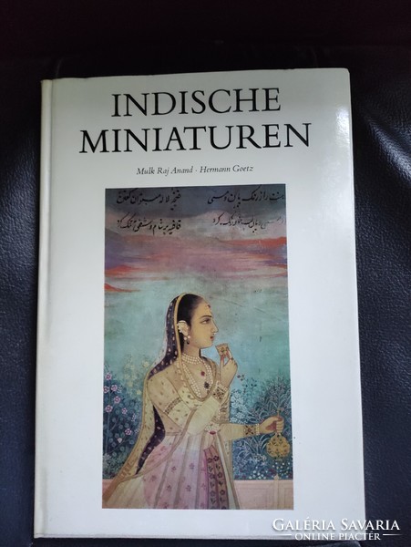 Indian miniatures - art album - in German.