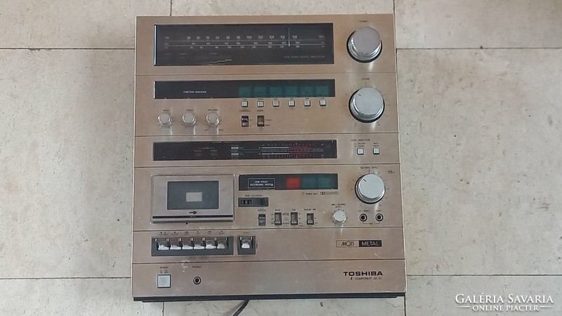 Toshiba component sk 01 amplifier tape recorder radio