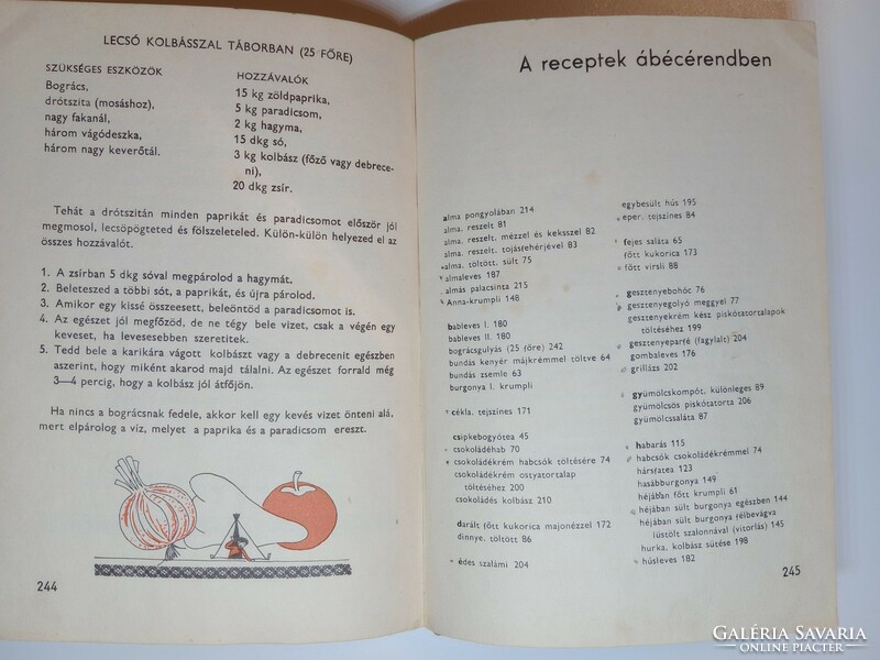 Ilona Mándy, Magda Sulyok - my first cookbook 1972
