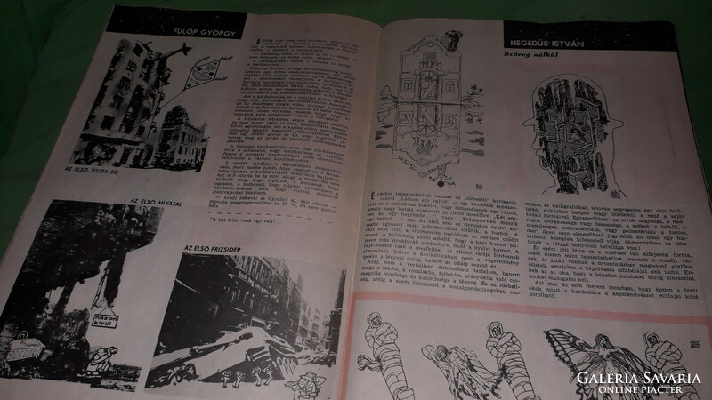 1975. CSÚZLI - A KARIKATÚRISTÁK LAPJA - EXTRÉM RITKA  újság a képek szerint