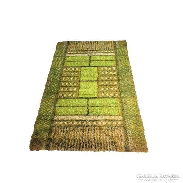 Vintage design artisan rug - 50568