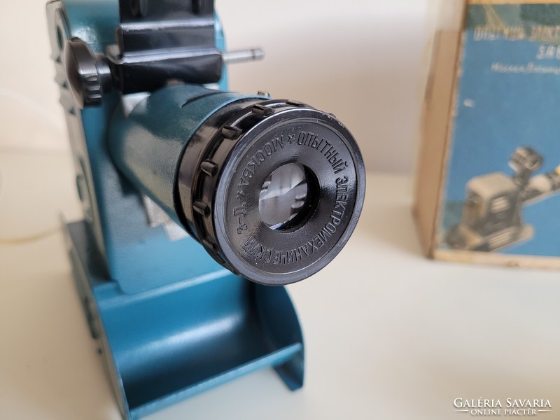 Retro old Russian slide film projector mid century slide projector projector