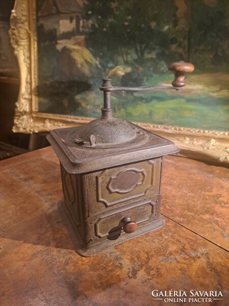 Antique coffee grinder. If you could tell...
