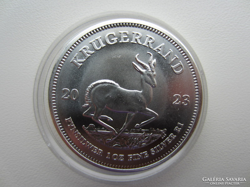 Krugerrand 2023 1 uncia ezüst érme 0.999ag 31.1 gr