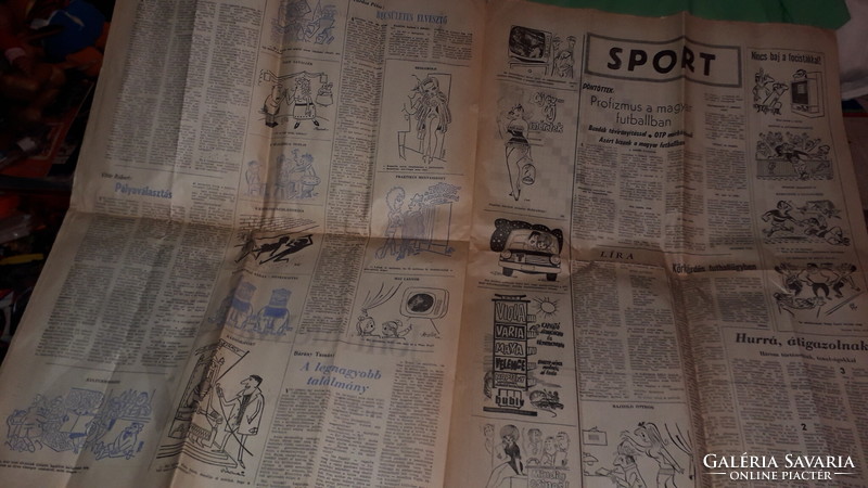 1970. March bag cat - carnival special issue, huge pages, extremely rare newspaper according to the pictures