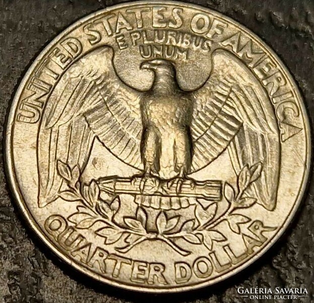 ¼ Dollar, 1980.D., Washington quarter