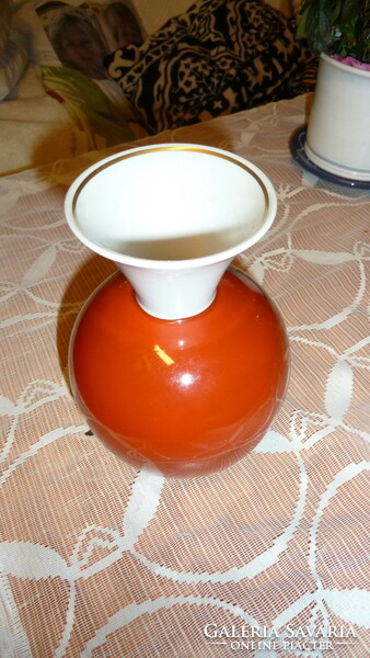 A bay porcelain flower vase, old German
