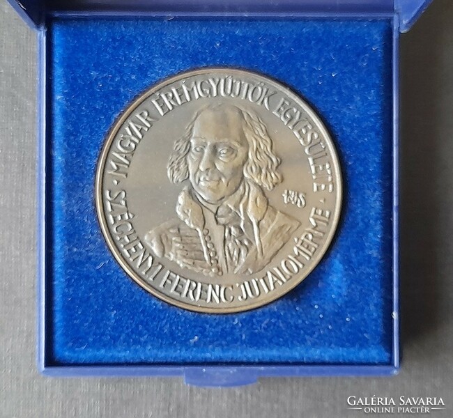 Tóth s.: Ferenc Medal of Mée Széchenyi, piedfort, 42.5 mm, h: drilling mark