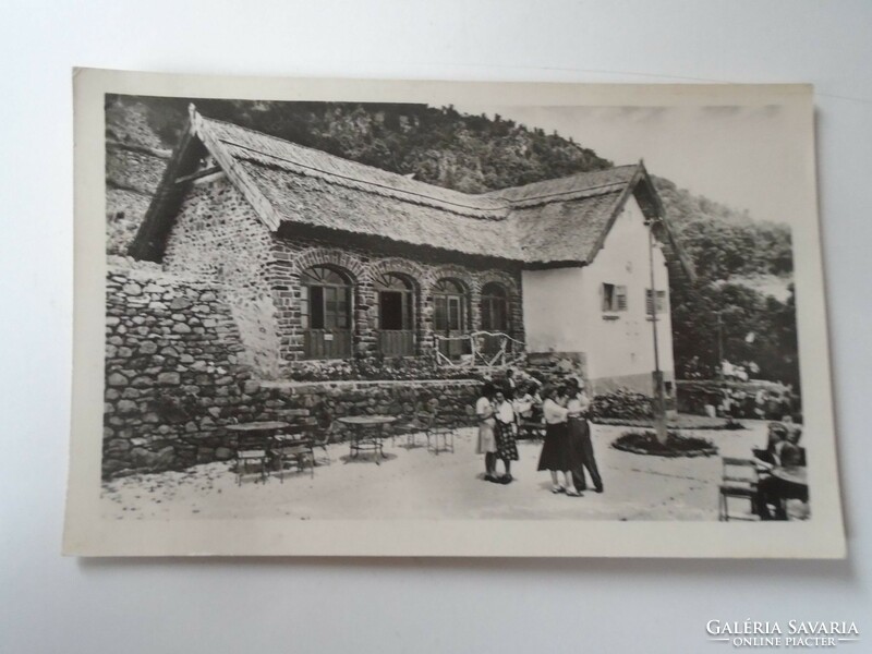 D199426 Badacsony small village house - dancing couples - photo sheet 1950k