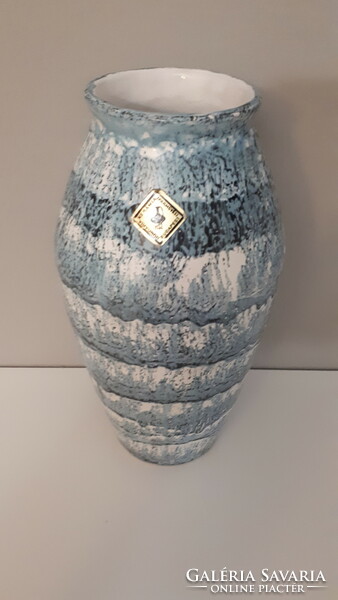 Flawless dripped glaze craftsman ceramic vase 24 cm