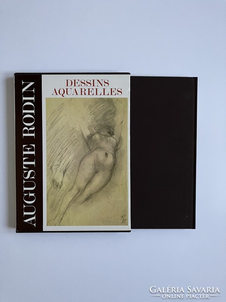 Auguste rodin, dessins et aquarelles, art book, French