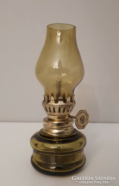 Small glass kerosene lamp 10 cm