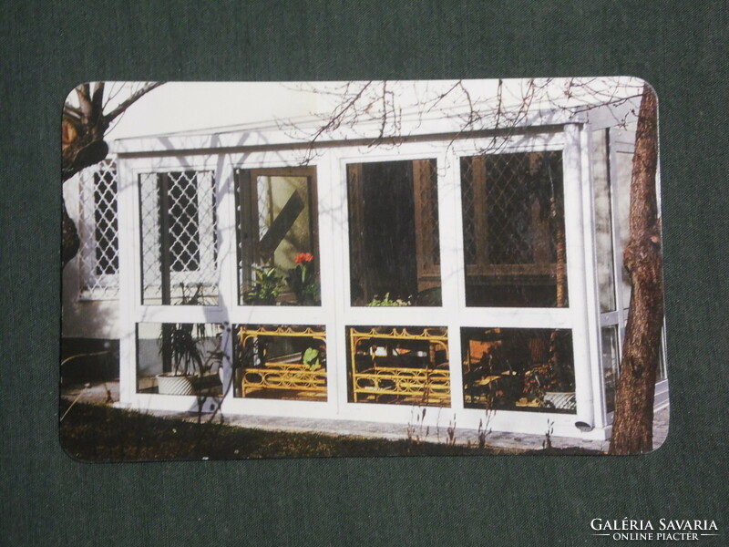 Card calendar, doors and windows Ltd., Pécs cserkút, 1996, (2)