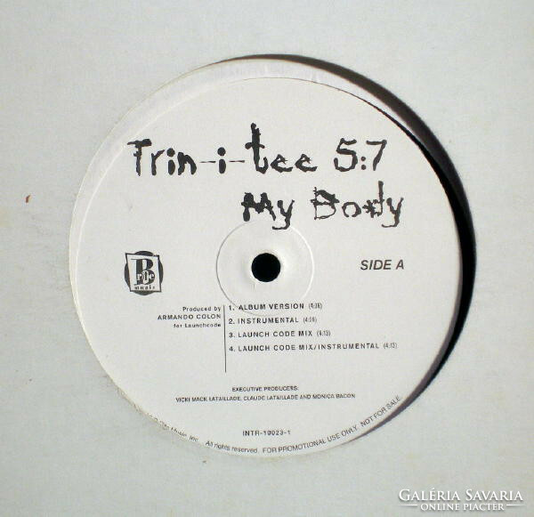Trin-i-tee 5:7 - My Body (12", Promo)
