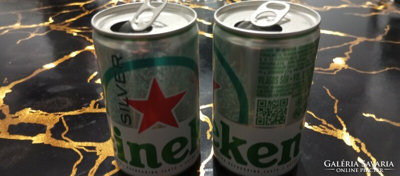 Heineken silver nagyon ritka limitált üres doboz kicsi