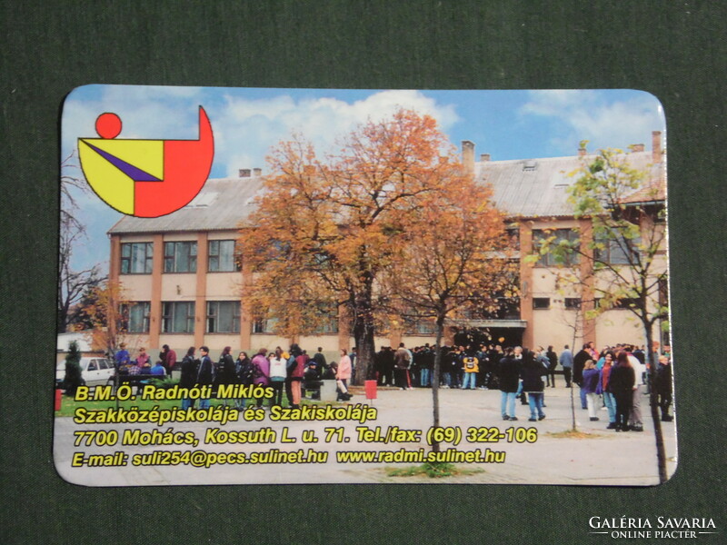 Card Calendar, Radnót Miklós Vocational High School Mohács, 2004, (2)