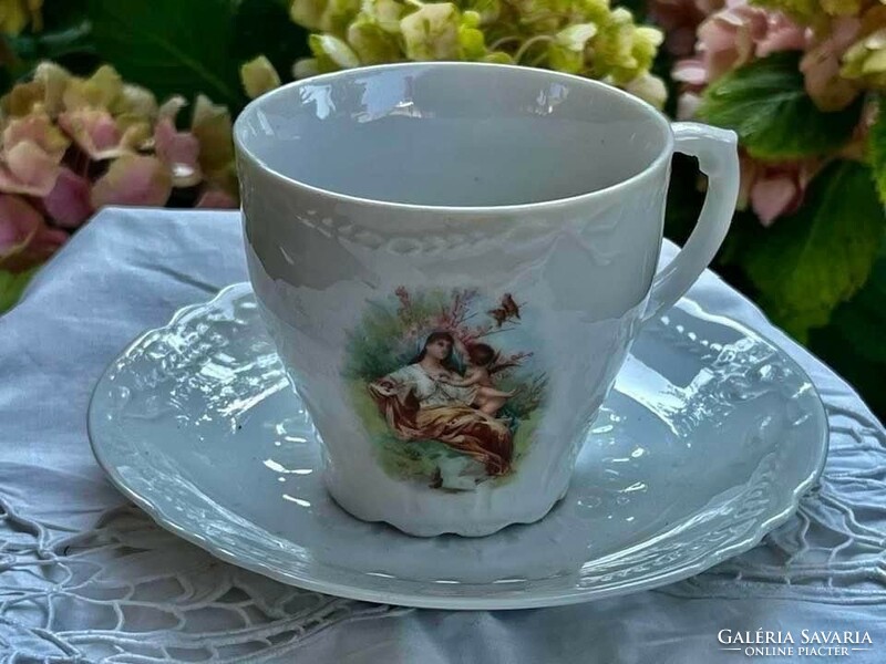 Álomszép porcelán teás csésze