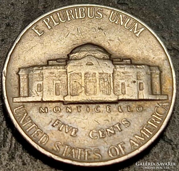 5 Cents, 1961., Jefferson nickel