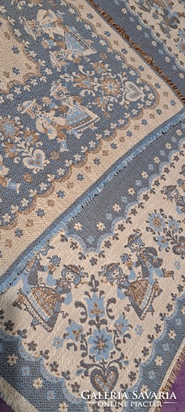 Double-sided folk woven tablecloth (m4305)