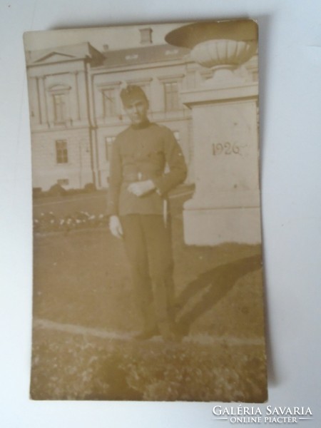 D199450 photo of soldier in 1926 (after) in one of the major Hungarian cities