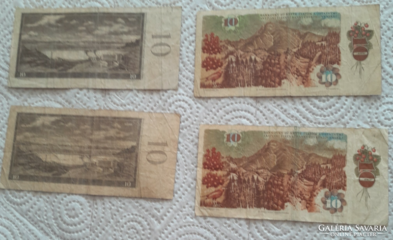 Csehszlovák 10 korona (bankjegy-1960)