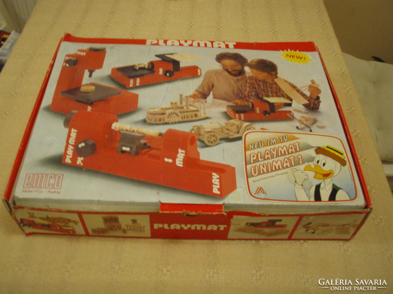 Emco playmat toy wood lathe 4 in 1