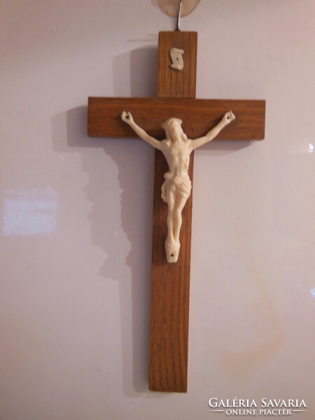 Crucifix - 32 x 16 cm - old - Austrian - perfect