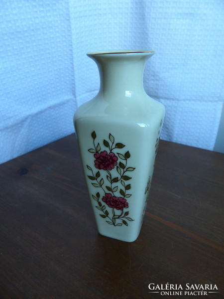 Small porcelain vase marked Zsolnay