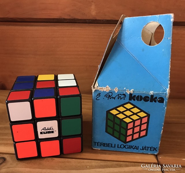 Rubik bűvös kocka eredeti dobozban