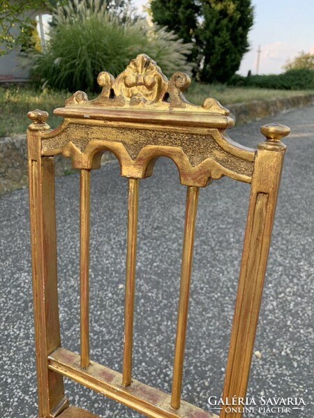 XVI. Lajos stílusú Francia aranyozott szék párban
