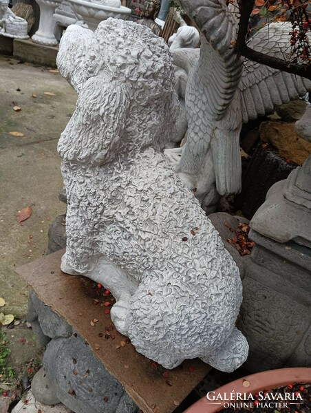 Rare and beautiful spaniel dog statue can also be used as a frost-resistant artificial stone garden grave memorial