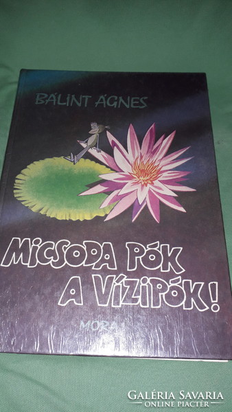 1985. Ágnes Bálint: what a spider the water spider is! Capable story book according to the pictures móra 2.