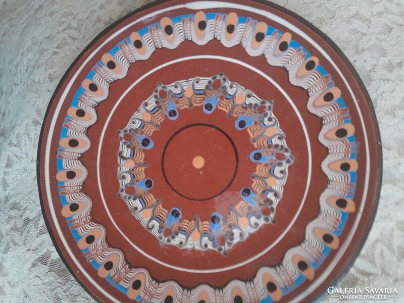 Ceramic plate is beautiful