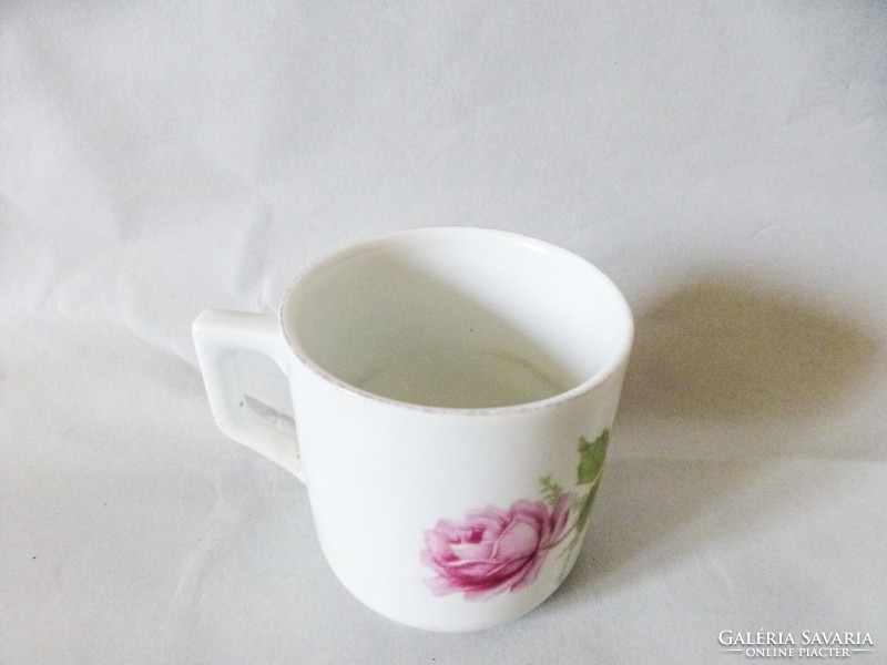 Zsolnay antique mini rose mug