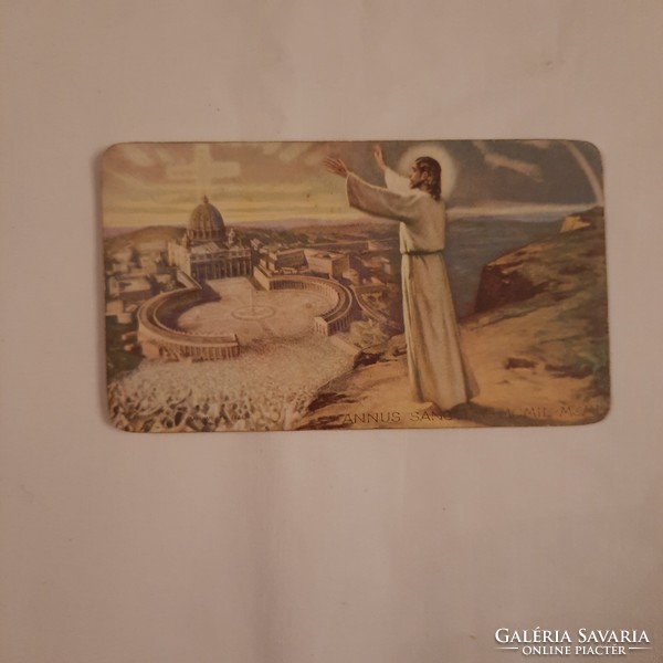 Prayer card / annus sanctus mcmil - mcml/ jubilee year 1950